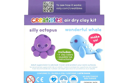 Set de 4 Plastelina Secado de Aire - Ocean