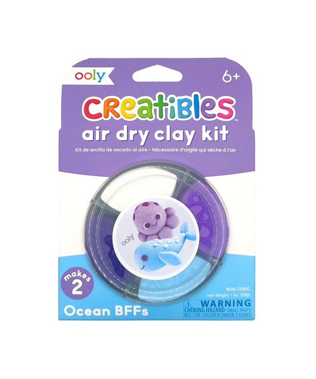 Set de 4 Plastelina Secado de Aire - Ocean