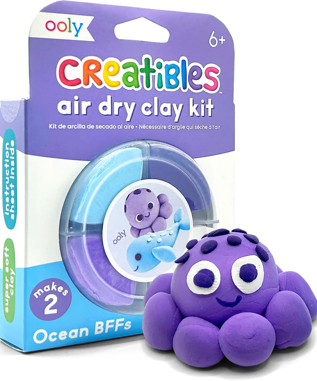 Set de 4 Plastelina Secado de Aire - Ocean