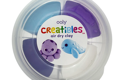 Set de 4 Plastelina Secado de Aire - Ocean