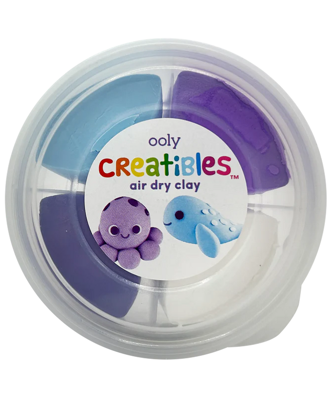 Set de 4 Plastelina Secado de Aire - Ocean