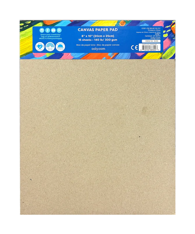 Bloc para Pintar con Acrílicos