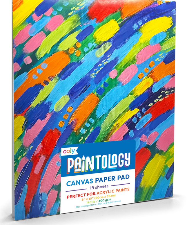 Bloc para Pintar con Acrílicos