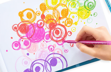 Set de 15 Marcadores - Rainbow Sparkle Glitter