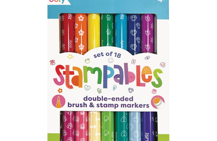 Set de 18 Marcadores Doble Punta - Estampables