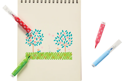 Set de 18 Marcadores Doble Punta - Estampables