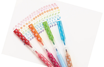 Set de 18 Marcadores Doble Punta - Estampables