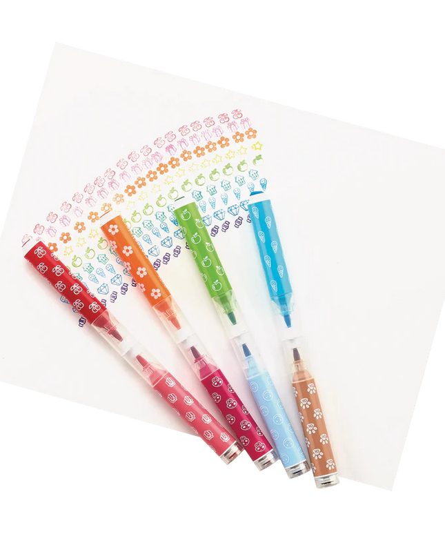 Set de 18 Marcadores Doble Punta - Estampables