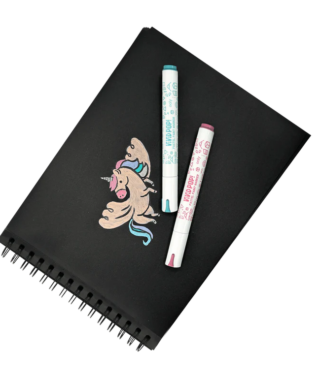 Set de 8 Marcadores Vivid Pod - Colores Pasteles