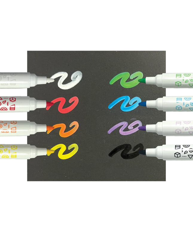 Set 8 Marcadores Vivid Pop!