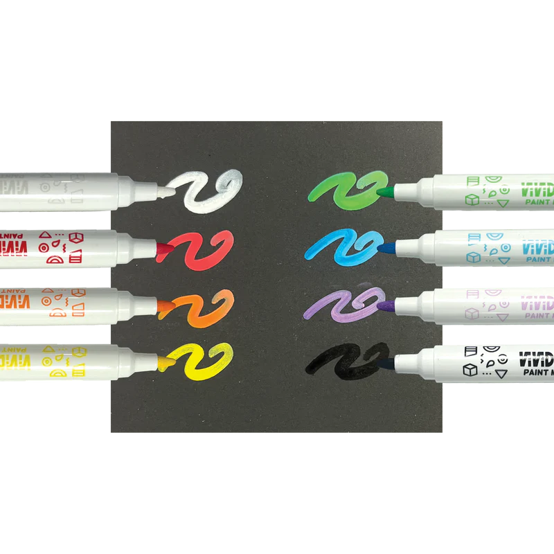 Set 8 Marcadores Vivid Pop!