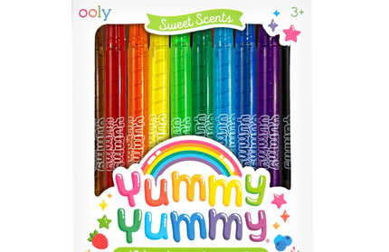 Crayones aromáticos Yummy Yummy - set de 10
