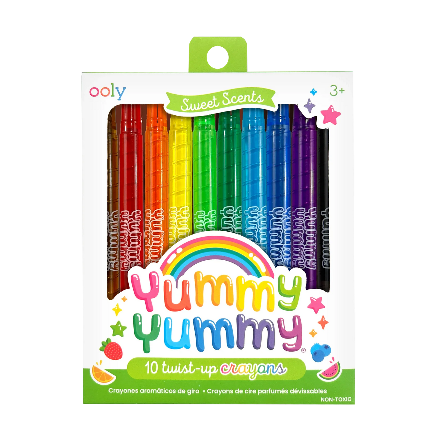 Crayones aromáticos Yummy Yummy - set de 10