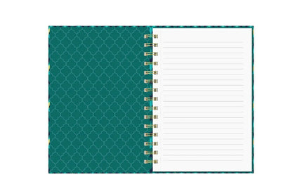 Cuaderno TD Anillado y Pen Loop - Peacock Turquesa