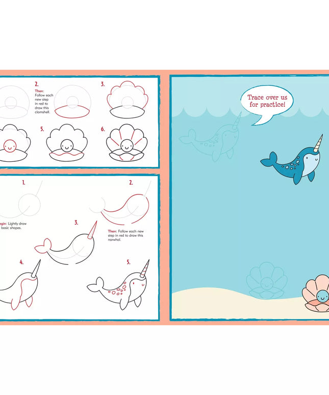 Libro Aprende a Dibujar Unicornios y más
