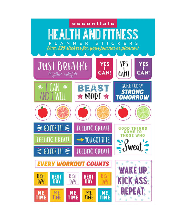 Set de Stickers Fitness Planner