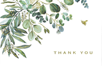 Caja Tarjetas y Sobres Eucalipto