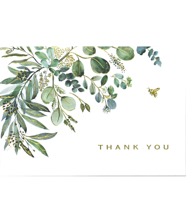 Caja Tarjetas y Sobres Eucalipto