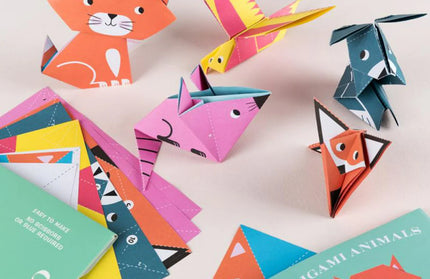 Kit de Origami para Niños - Animales