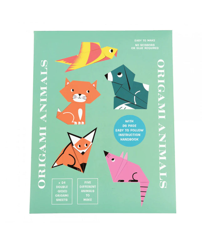 Kit de Origami para Niños - Animales