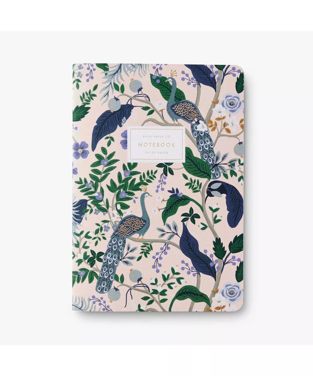 Set 3 Libretas Peacock