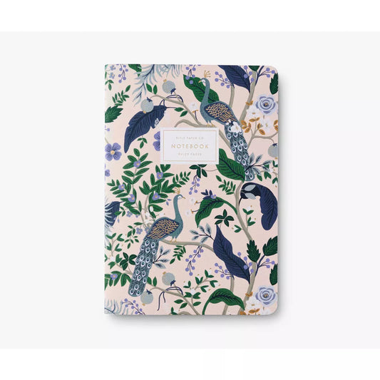 Set 3 Libretas Peacock