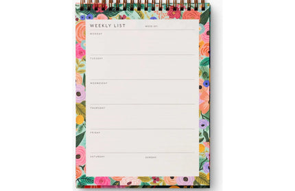 Planificador Semanal Garden Party