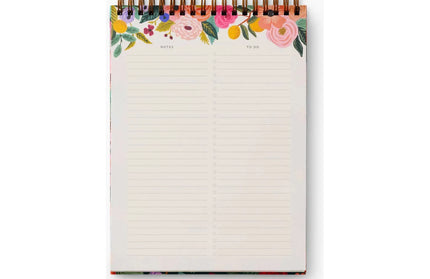 Planificador Semanal Garden Party