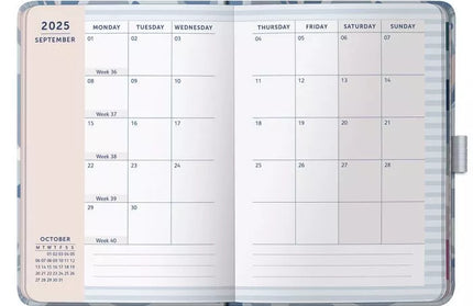 Agenda 2025 Chica 12M Sem Vista - Blue Marble