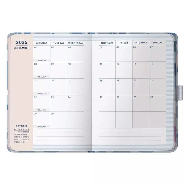 Agenda 2025 Chica 12M Sem Vista - Blue Marble