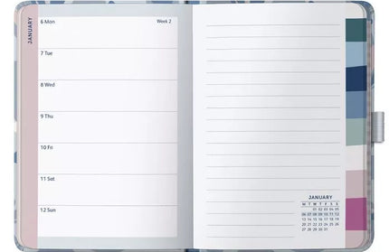 Agenda 2025 Chica 12M Sem Vista - Blue Marble