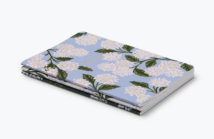 Set de 3 Libretas Mediana Composición - Hydrangea