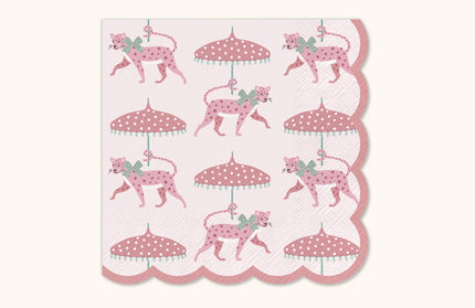 Set de Servilletas - Leopardo