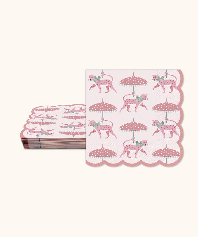 Set de Servilletas - Leopardo