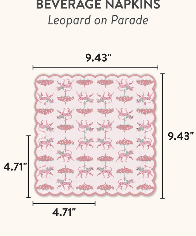 Set de Servilletas - Leopardo