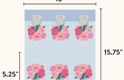 Toalla Chica - Ramo de Flores