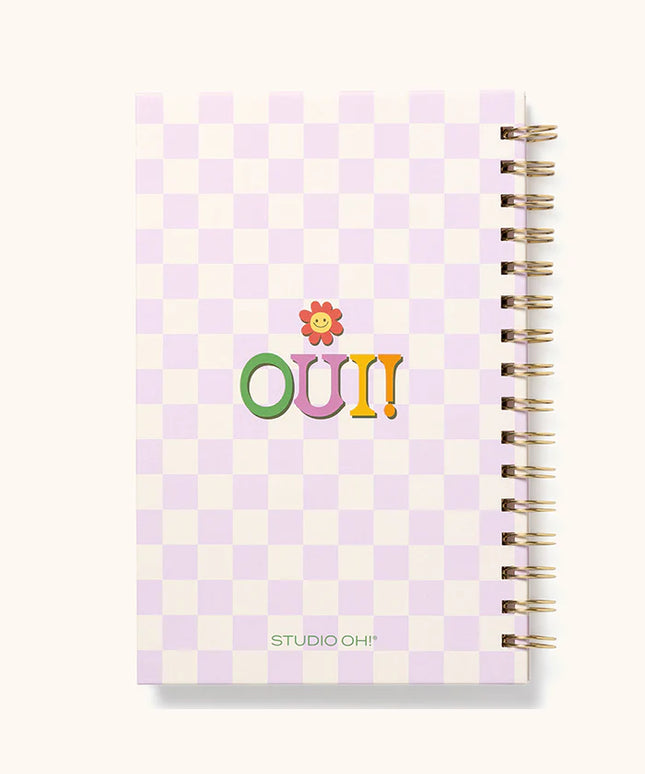 Cuaderno Anillado Mediano TD - Bonjour