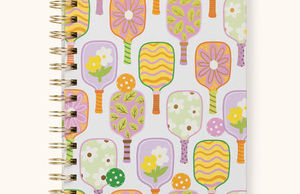 Cuaderno Anillado Mediano Tapa Dura - Pickleball