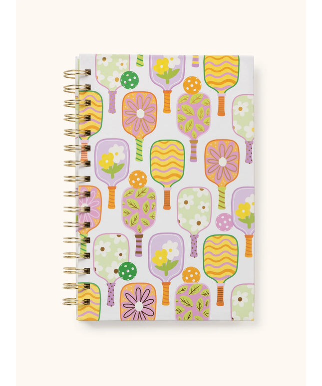 Cuaderno Anillado Mediano Tapa Dura - Pickleball