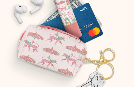 Estuche Llavero - Leopardo