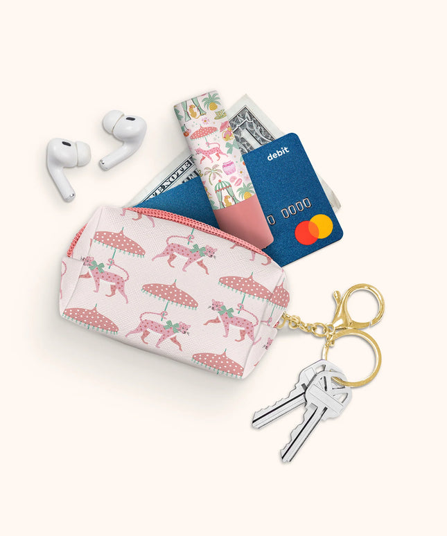 Estuche Llavero - Leopardo