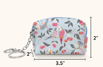 Estuche Llavero - cerezas