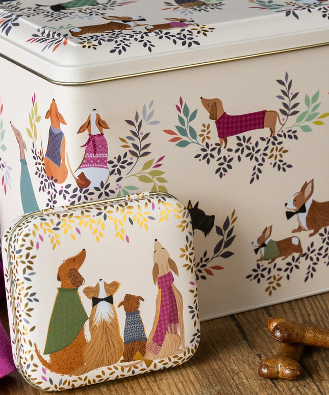 Latas de bolsillo para premios de perro -Sara Miller