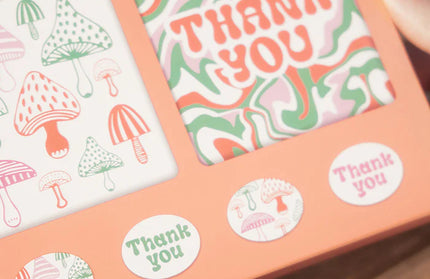 Set 12 Mini Tarjetas con Sobres y Stickers - Wild Realm