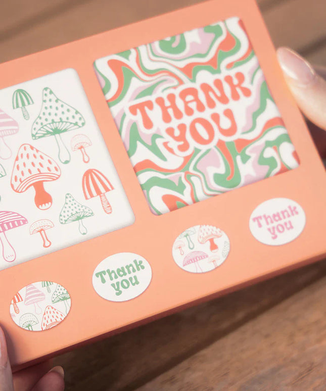 Set 12 Mini Tarjetas con Sobres y Stickers - Wild Realm