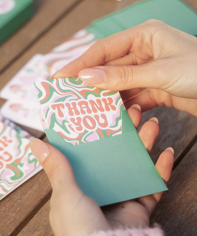 Set 12 Mini Tarjetas con Sobres y Stickers - Wild Realm