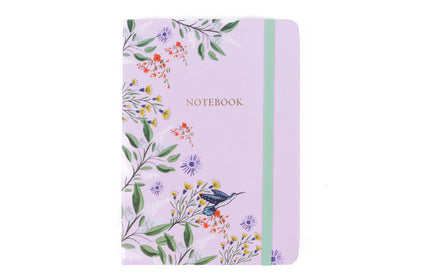 Libreta tapa dura- Birds coral
