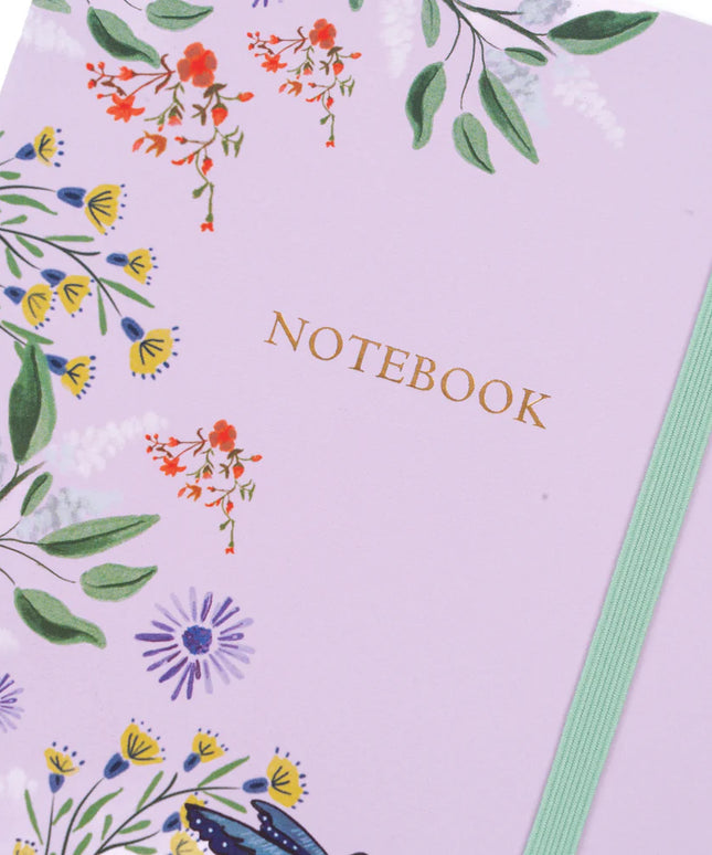 Libreta tapa dura- Birds coral