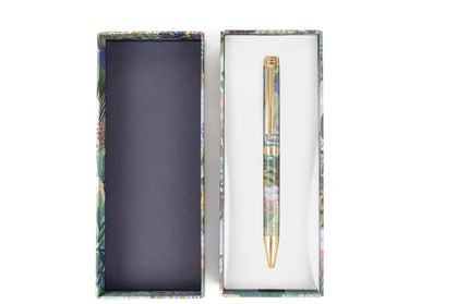 Bolígrafo con tinta azul recargable- Birds Coral