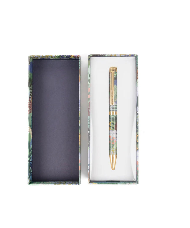 Bolígrafo con tinta azul recargable- Birds Coral